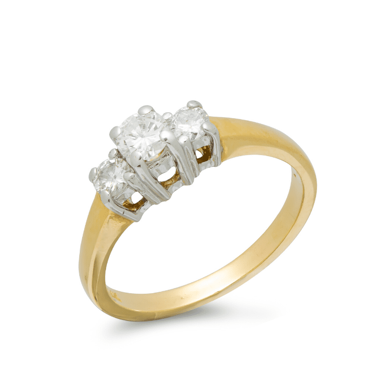 pre-owned-14ct-yellow-white-gold-diamond-three-stone-ring