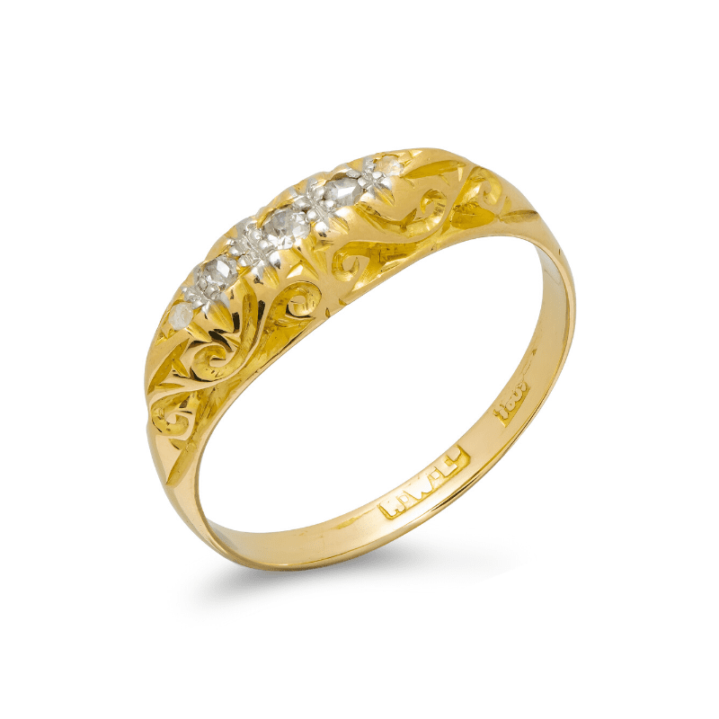 antique diamond ring