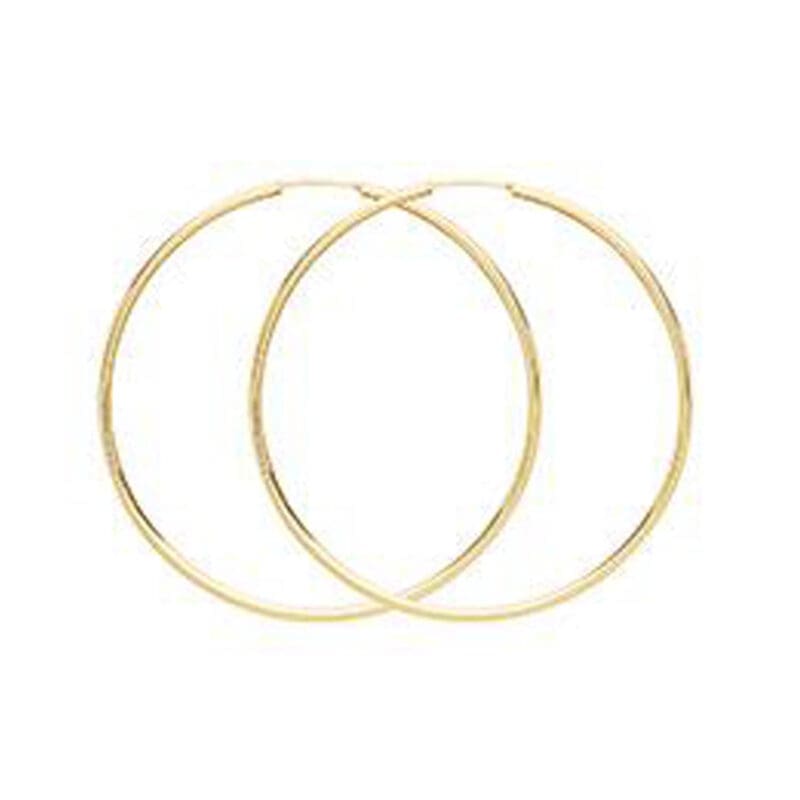 GOLD HOOPS 35MM