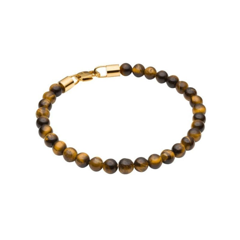 Fred Bennett Tigers Eye Bead Bracelet