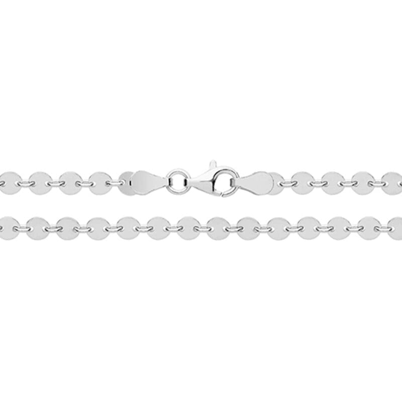 Silver Disc Bracelet