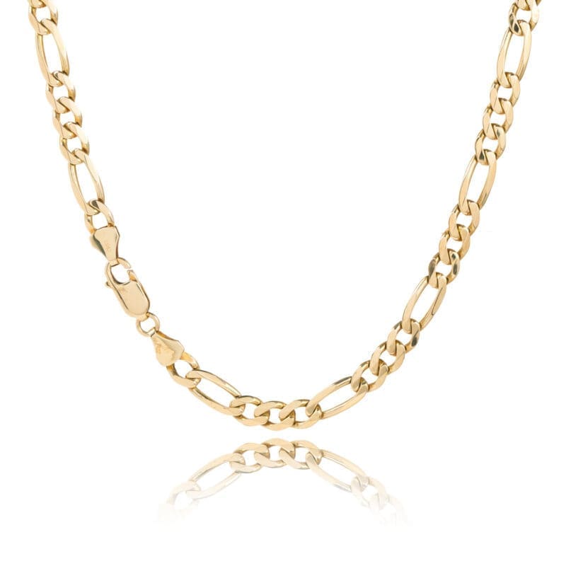 Pre-owned 9ct Gold Figaro Chain
