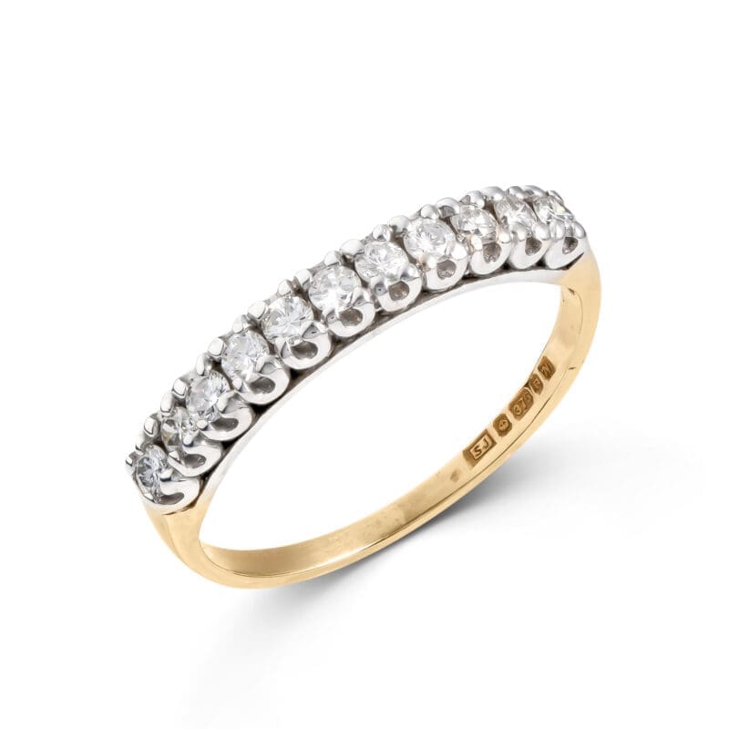 Pre-Owned 9ct Gold Diamond Ring