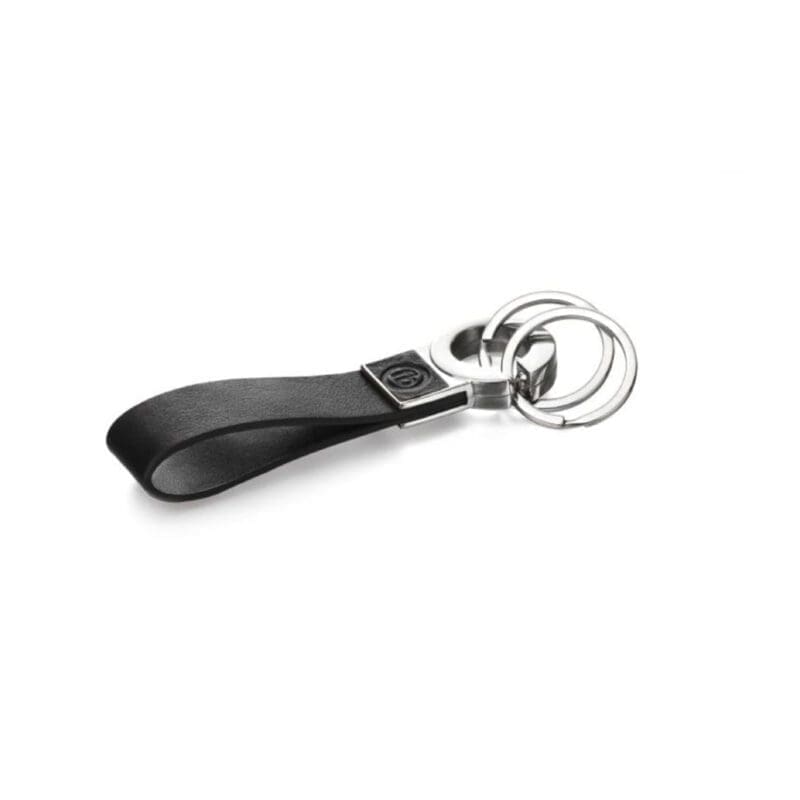 Fred Bennett Black Leather Key Tag